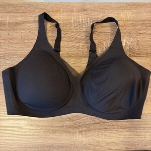 Honeylove Women’s Black Crossover Bra - XL